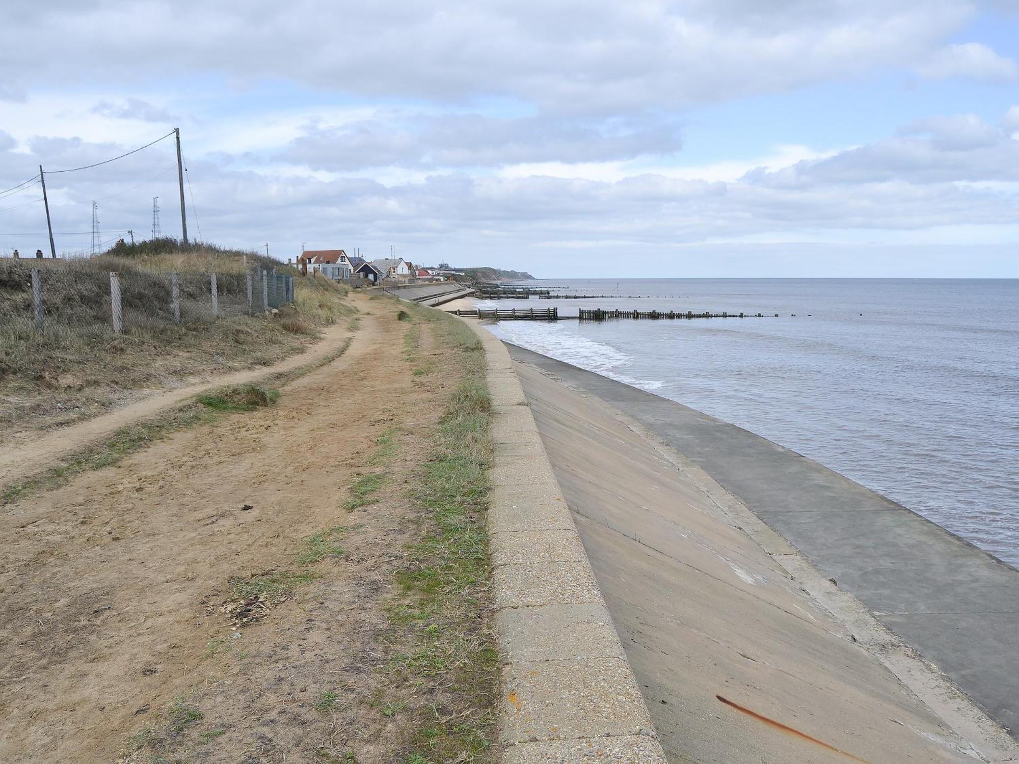 Вілла Rosemarys Sea View Bacton  Екстер'єр фото